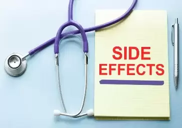 saxenda lawsuit: side effects in red on yellow note pad next to a stethoscope